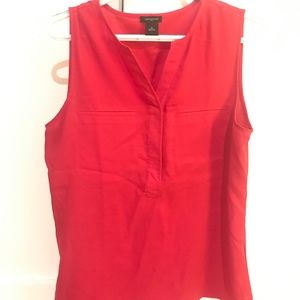 Ann Taylor Red Blouse